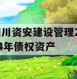 四川资安建设管理2024年债权资产