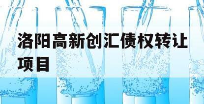 洛阳高新创汇债权转让项目