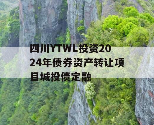四川YTWL投资2024年债券资产转让项目城投债定融