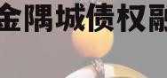 洛阳金隅城债权融资计划