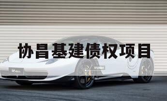 协昌基建债权项目