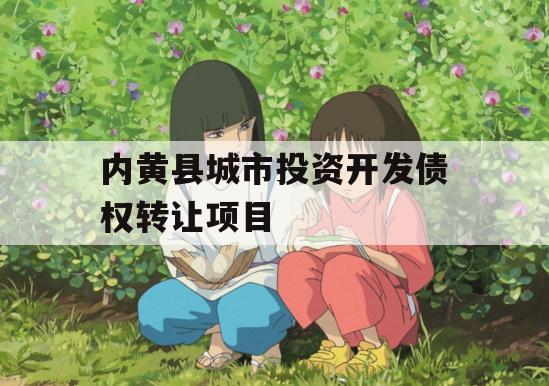 内黄县城市投资开发债权转让项目