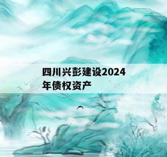 四川兴彭建设2024年债权资产